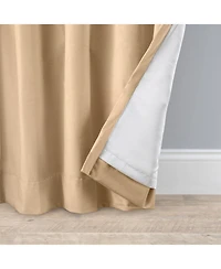 Ricardo Premium Velvet Rod Pocket With Back Tabs Panel Curtain 50"W x 96"L