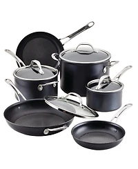 Anolon X Hybrid Nonstick Induction Cookware Set, 10 Piece