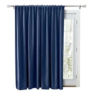 Ricardo Ultimate Black-Out 2-Way Pocket Double-wide Curtain Panel 112"W x 84"L