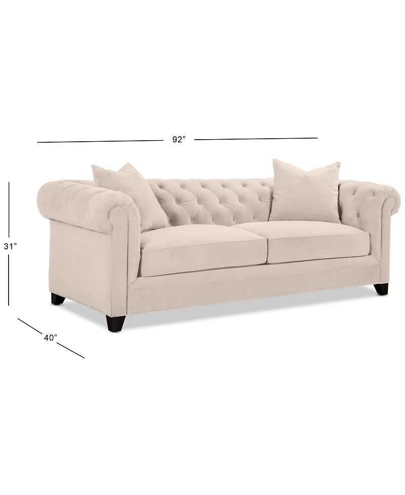 Closeout! Kallison 92" Fabric Sofa, Created for Macy's