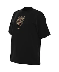 Women's Nike Black Uswnt Crest T-shirt