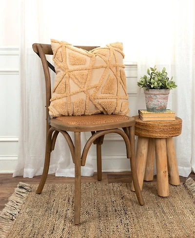 Closeout! Rizzy Home Modern Craft Decorative Pillow, 20" x