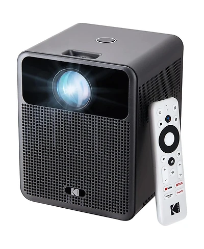 Kodak Flik HD10 Smart Projector, 1080P Wifi Projector With Android Tv