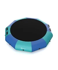 Costway 10FT Inflatable Water Bouncer Splash Padded Trampoline