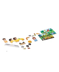 Melissa & Doug Wooden Magnetic Matching Picture Game With 119 Magnets and Scene Cards