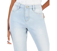 Dollhouse Juniors' Curvy Faded Skinny Jeans
