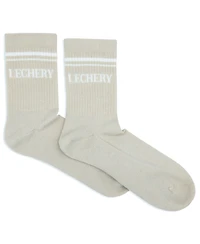 Lechery Women's Varsity Striped Crew Socks