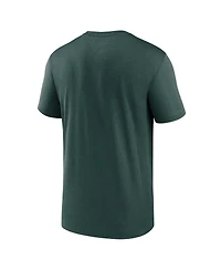 Men's Nike Green Oakland Athletics New Legend Wordmark T-shirt
