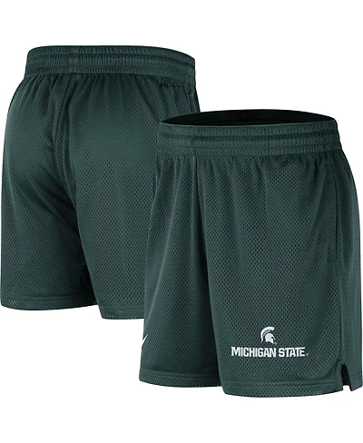 Men's Nike Green Michigan State Spartans Mesh Performance Shorts