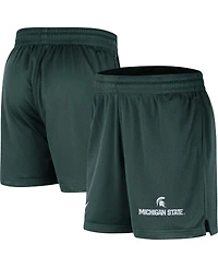 Men's Nike Green Michigan State Spartans Mesh Performance Shorts