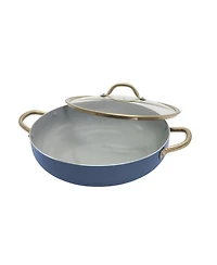 Sedona Kitchen Ceramic 13" Everyday Pan with Lid