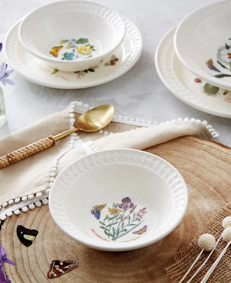 Botanic Garden Harmony Amethyst Cereal Bowls, Set of 4