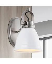 Phineas 7" 1-Light Farmhouse Bohemian Iron Led Vanity