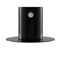 Boletus 10.75" Contemporary Bohemian Rechargeable, Cordless Iron Integrated Led Mushroom Table Lamp