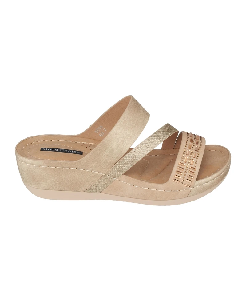 Gc Shoes Women's Tera Wedge Sandals