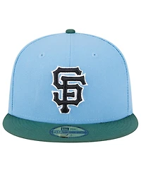 Men's New Era Sky Blue, Cilantro San Francisco Giants 2002 World Series 59FIFTY Fitted Hat