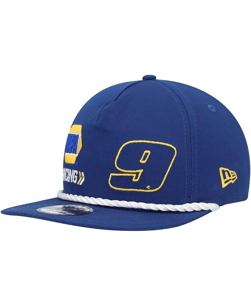 Men's New Era Royal Chase Elliott Napa Golfer Snapback Hat