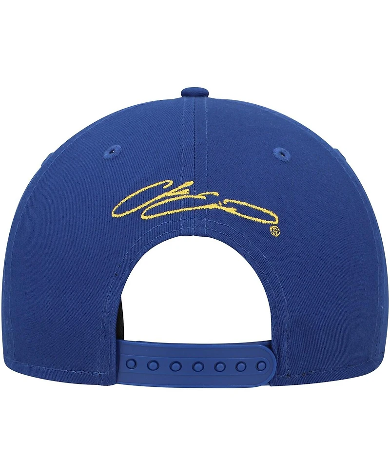 Men's New Era Royal Chase Elliott Napa Golfer Snapback Hat