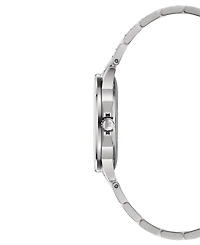Certina Women's Swiss Ds-6 White Ceramic & Stainless Steel Bracelet Watch 35mm