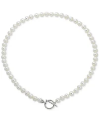Cultured Freshwater Pearl (7-8mm) 18" Collar Necklace
