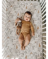 Crane Baby Baby Boys or Baby Girls Ezra Crib Sheet