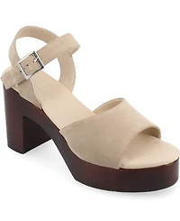 Journee Signature Women's Katana Platform Sandals