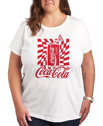 Hybrid Apparel Trendy Plus Coca Cola Graphic T-shirt