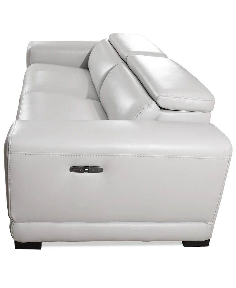 Closeout! Krofton 2-Pc. Beyond Leather Fabric Sofa with 2 Power Motion Recliners, Created for Macy's