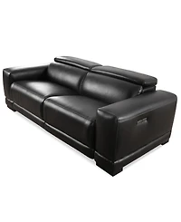 Closeout! Krofton 2-Pc. Beyond Leather Fabric Sofa with 2 Power Motion Recliners, Created for Macy's