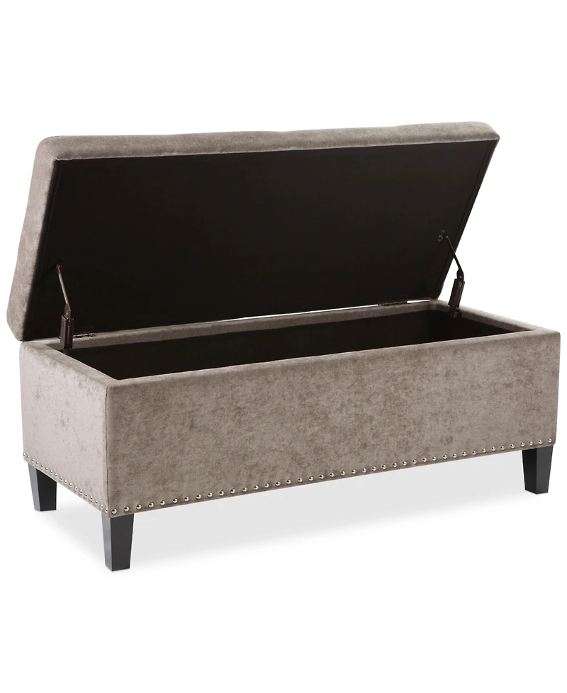 Catarina Fabric Storage Bench
