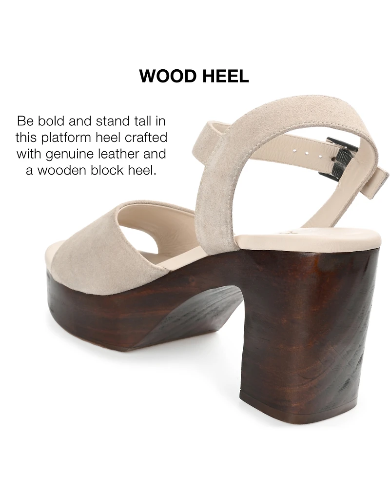 Journee Signature Women's Katana Platform Sandals