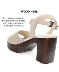 Journee Signature Women's Katana Platform Sandals