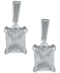Anne Klein Silver Tone Or Gold Tone Cubic Zirconia Earrings Collection