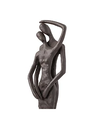 Danya B Embracing Couple Cast Iron Sculpture