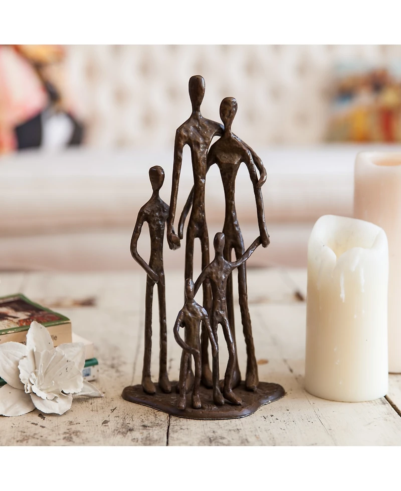Danya B. Family of Five Bronze Sculpture