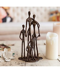 Danya B. Family of Five Bronze Sculpture