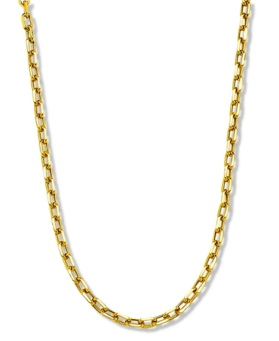 Paperclip Link 24" Chain Necklace (3-5/8mm) in 14k Gold