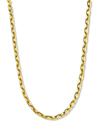 Paperclip Link 24" Chain Necklace (3-5/8mm) in 14k Gold