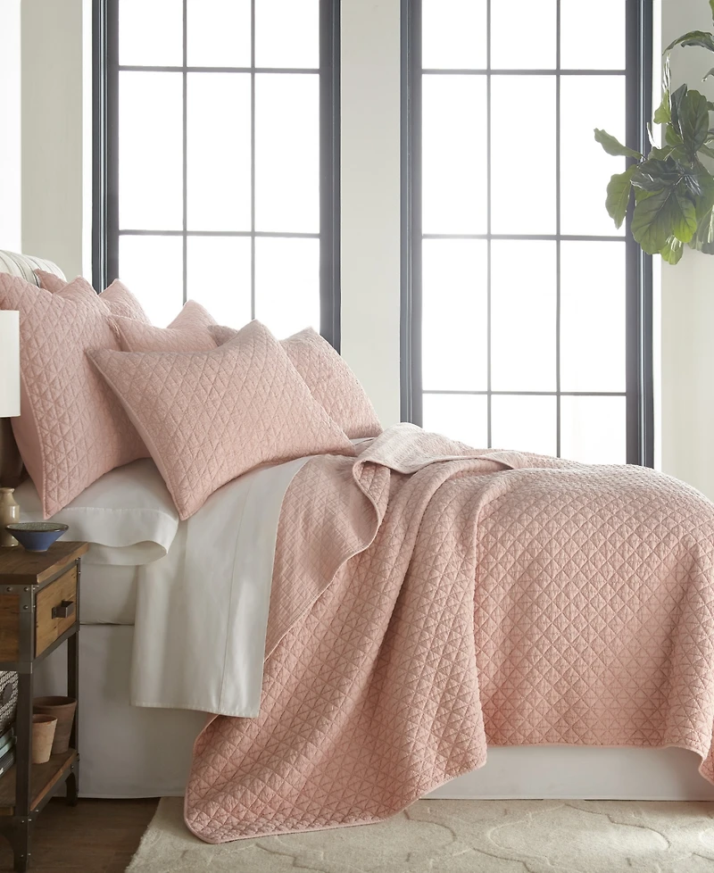 Levtex Homthreads Rowan Enzyme Wash 3-Pc. Quilt Set