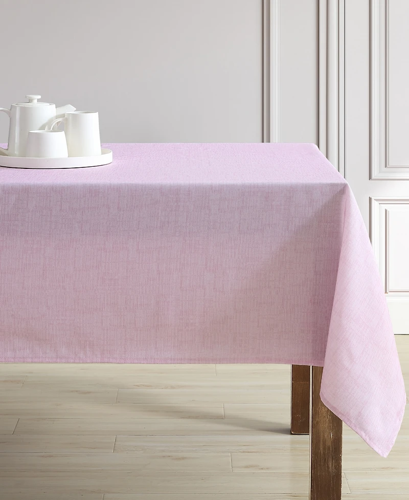 Laura Ashley Easy Care Solid Tablecloth, 60" x 102"