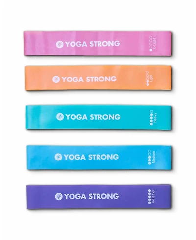 Yoga Strong Mini Resistance Bands for Strength & Mobility Training