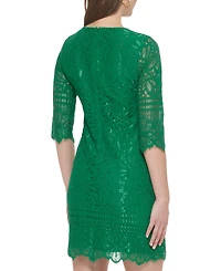 kensie Lace Sheath Dress