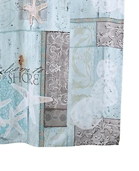 Avanti Beachcomber Seashells Resin Shower Curtain, 72" x 72"