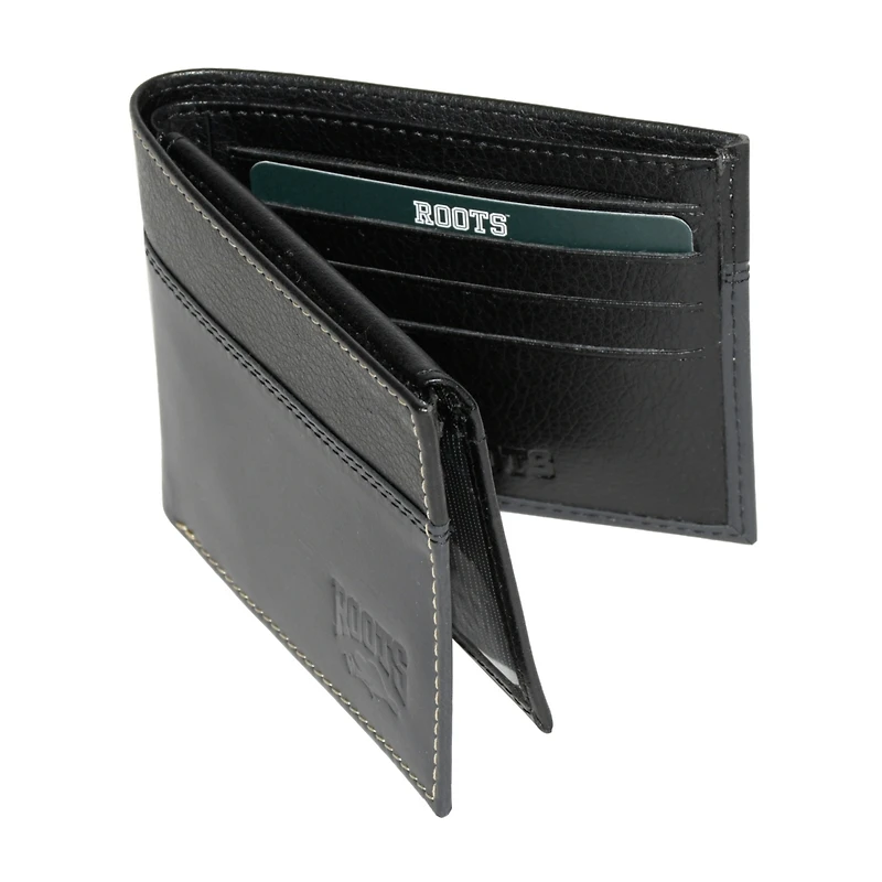 Roots Men's Men Slim Wallet with Flip Up Passcase