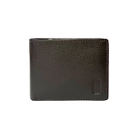 Club Rochelier Men's Slim Wallet with Zippered Pocket