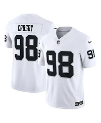 Men's Nike Maxx Crosby White Las Vegas Raiders Vapor F.u.s.e. Limited Jersey
