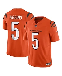 Men's Nike Tee Higgins Orange Cincinnati Bengals Vapor F.u.s.e. Limited Alternate 1 Jersey