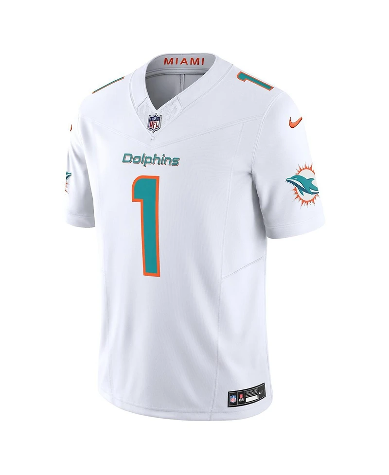 Men's Nike Tua Tagovailoa White Miami Dolphins Vapor F.u.s.e. Limited Jersey