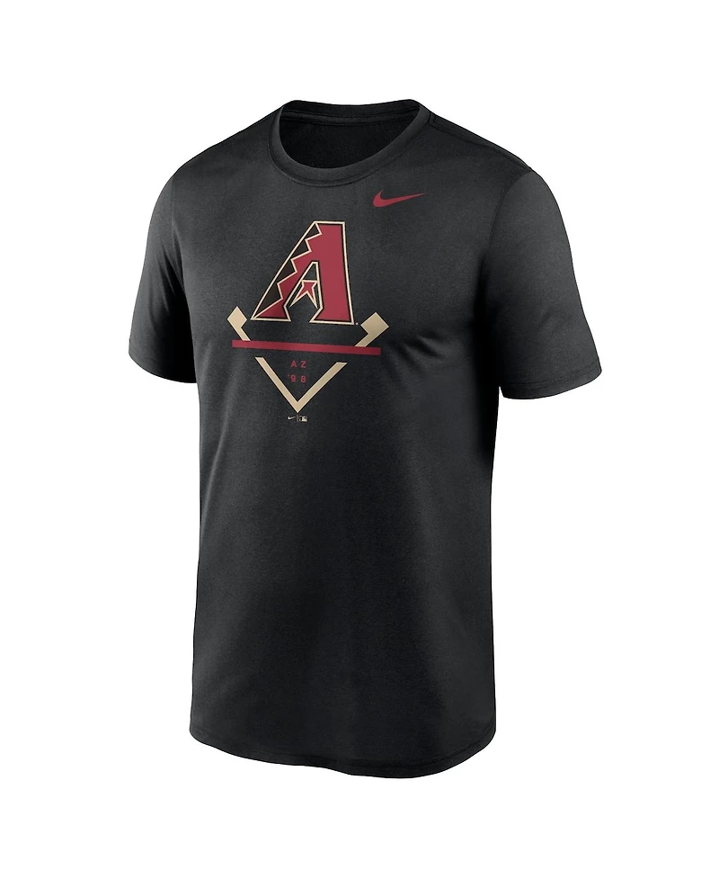 Men's Nike Black Arizona Diamondbacks Icon Legend Performance T-shirt