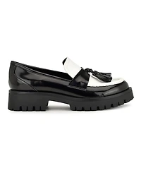 Nine West Women's Garry Round Toe Slip-On Casual Loafers